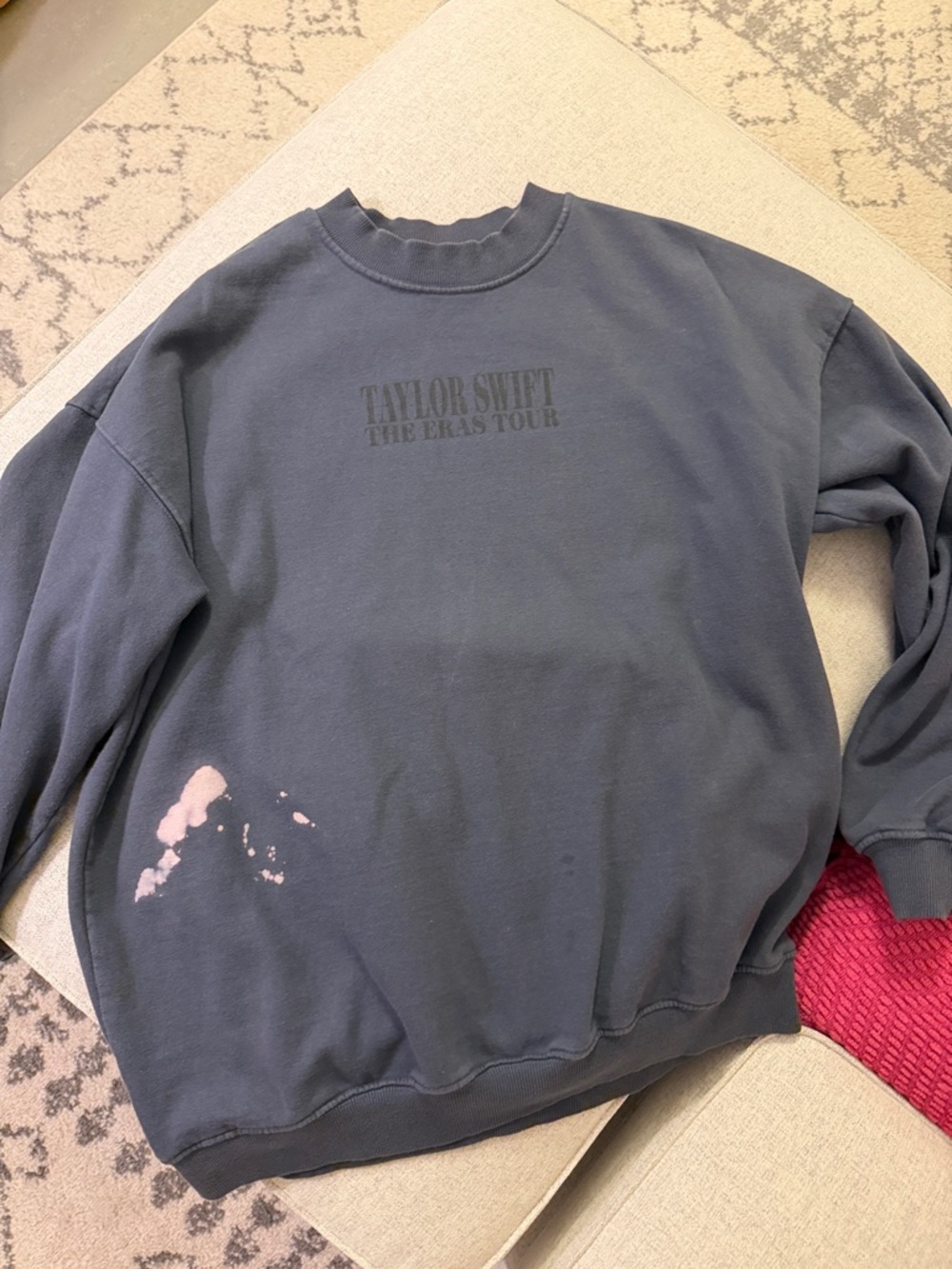 Taylor Swift The Eras Tour Blue Crewneck Sweatshirt